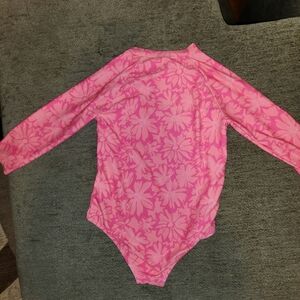 Limited Too Pink Floral Kids Swim One Piece